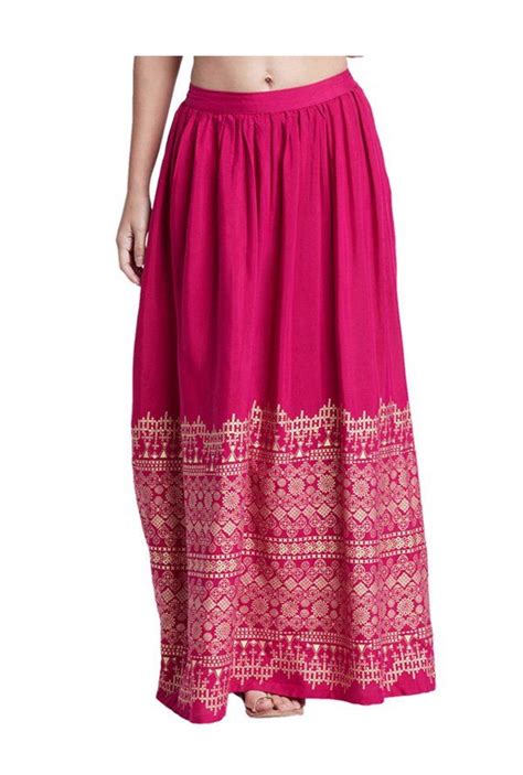 global desi pink skirt